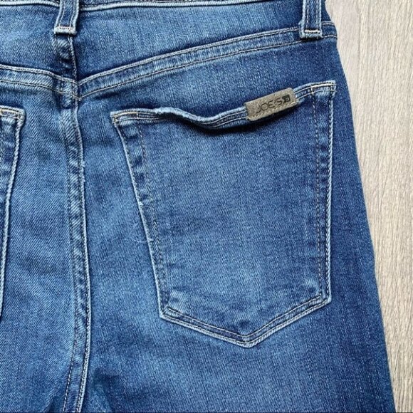 Joe's Jeans Charlie Kinkade High Rise Skinny Ankle Jeans Distressed Denim 25 - Picture 13 of 16